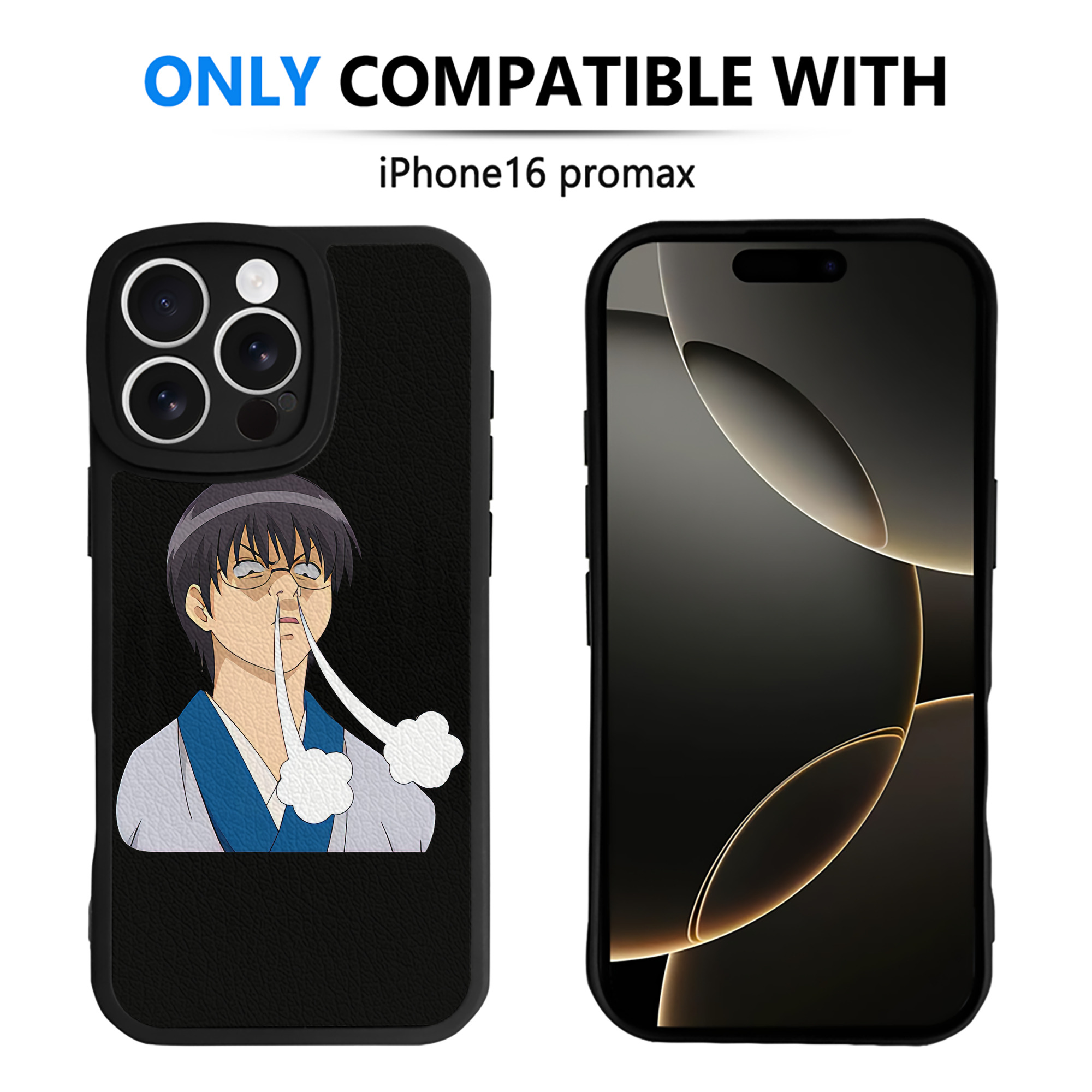 （画像用） ぎんたま 坂田銀時（さかたぎんとき） 神楽 志村新八（しむら しんぱち） GINTAMA Sakata Gintoki Kagura Shimura Shinpachi 【iPhone 16シリーズ対応】シリコンスマホケース（レザー調） 材質：シリコン